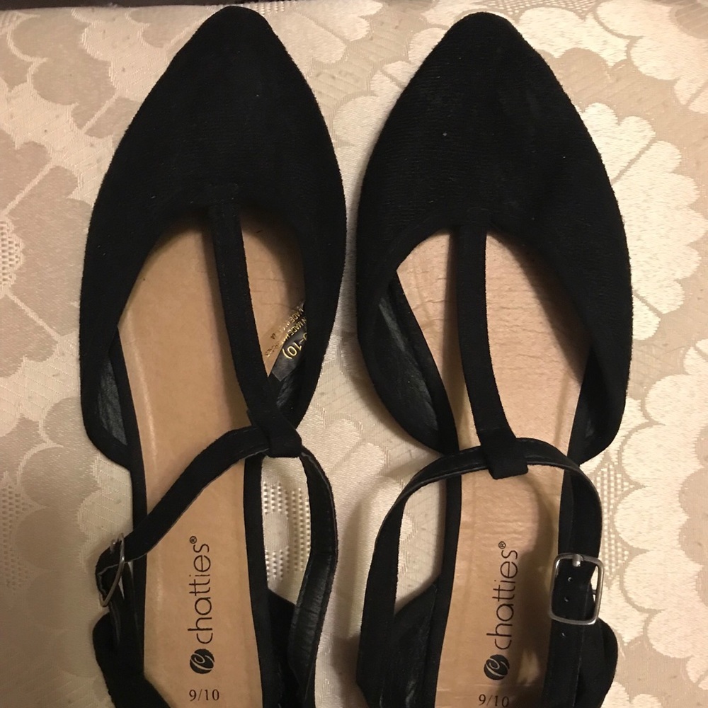 Black flats